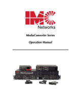 IMC Networks MediaConverter 4 User manual