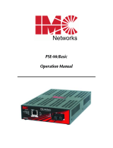 IMC Networks PSE-McBasic Series User manual