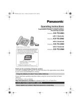 Panasonic KX-TG1061M Operating instructions