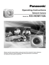 Panasonic KX-HCM110A User manual