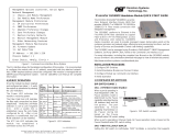 Omnitron Systems Technology iConverter 10/100M2 Standalone User manual