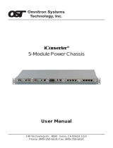 Omnitron iConverter 5-Module Chassis User manual