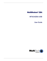 Multitech MultiModem ZBA User guide