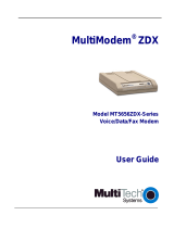 Multitech MT5656ZDX User manual