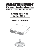 Minute Man Enterprise Plus Series User manual