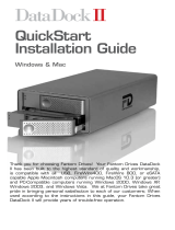 MicroNet DataDock II Installation guide