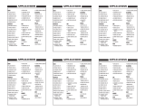 Metra XSVI-2003 Installation guide