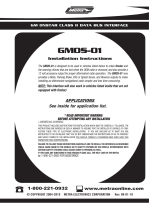 Metra GMOS-01 User manual
