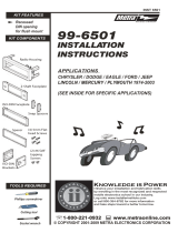 Metra 99-6501 Installation guide