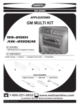 Metra 99-2001 User manual