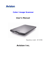 Avision FB1200 User manual