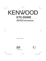 Kenwood KTC-D500E User manual