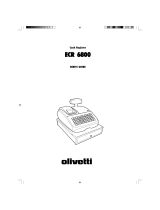Olivetti ECR 6800 User manual