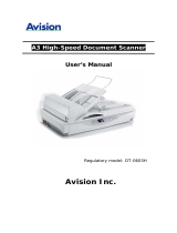 Avision AV-8050U User manual