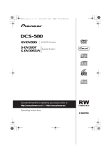 Pioneer DCS-580 Operating instructions
