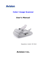 Avision DF-0510 User manual