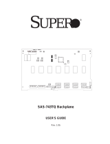 Supermicro Supero SAS-743TQ User manual