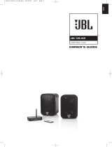 JBL CONTROL 2.4G Owner's manual