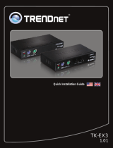 Trendnet TK-EX3 Installation guide
