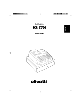 Olivetti ECR 7700 Owner's manual