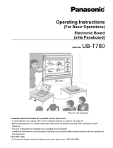 Panasonic UB-T760 Operating instructions