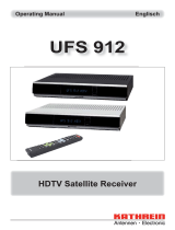 Kathrein UFS 912si Operating instructions