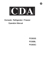 CDA PC65SC User manual
