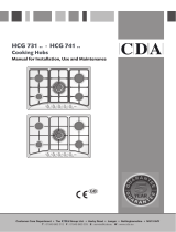 CDA HCG 731 User manual