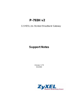 ZyXEL 793H v2 User guide