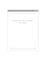 HP Blu-ray Disc Writer series User manual