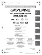 Alpine DVA-9861RI User manual