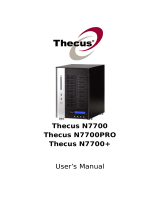 Thecus N7700PRO User manual