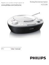 Philips AZD208/05 User manual