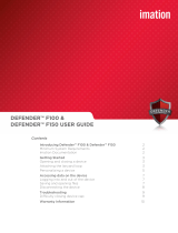 Imation Defender F100 1GB User guide