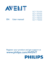Philips AVENT SCF716 User manual