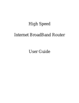 AOpen 4-Port 10/100Mbps Ethernet Broadband Router User manual