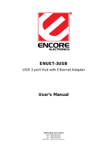 Encore ENUET-3USB User manual