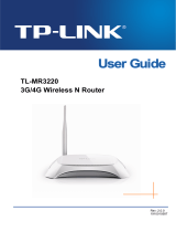 TP-LINK TL-MR3220 User manual