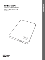 Western Digital My Passport Essential SE User manual