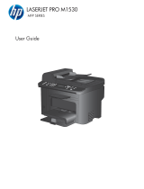 HP LaserJet Pro M1536 Multifunction Printer series User manual