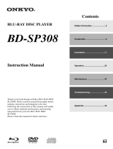 ONKYO HT-BD6315 B Owner's manual