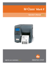 Datamax O'Neil Mark II M-4206 User manual