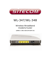 Sitecom WL-348 User manual
