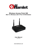Hamlet Wireless Access Point 150 User manual
