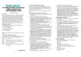 Moxa CP-114EL Installation guide