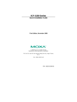 Moxa ICF-1150-M-SC Installation guide