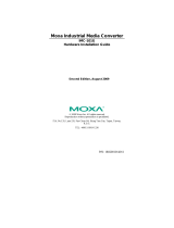 Moxa IMC-101G-T Installation guide