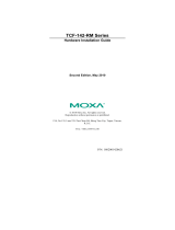 Moxa TCF-142-M-SC-RM Installation guide