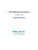 Moxa UPORT 2210 User manual