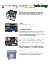 Centon TAA133PC512.01 Installation guide